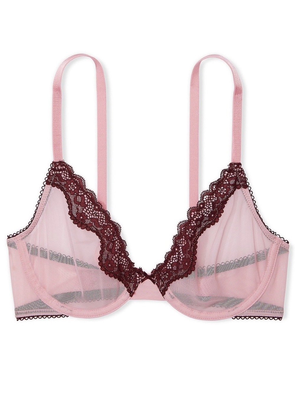 Tease Lace Unlined Demi Bra